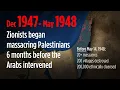 Download Lagu Zionists began Massacring Palestinians 6 Months before the Arabs intervened