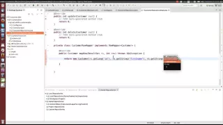Spring Framework Tutorial 4 Database programming with JdbcTemplate