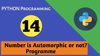 How to check whether a number is automorphic or not using python programming