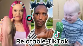 best relatable tiktok compilation of 2022 try not to laugh