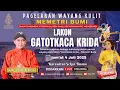 Download Lagu LIVE🔴 WAYANG KULIT LAKON GATOTKACA KRIDA | DALANG KI PANGGUNG BAYU AJI | MEMETRI BUMI #sekarbuana