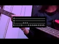 Chamego meu - Anavitoria (baixo cover/easy tabs) [tablatura]