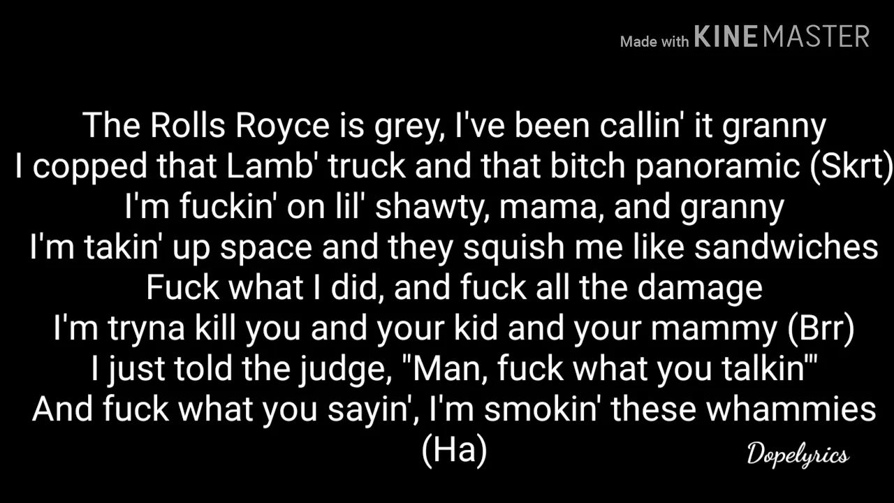Young Thug - Mannequin Challenge Lyrics ft. Juice WRLD