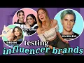 I Bought INFLUENCERS BRANDS TESTED THEM brad mondo rosanna pansino charli d amelio