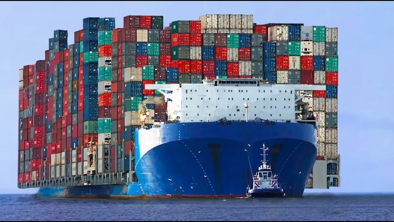 Por dentro do Maior navio Porta-contêineres do Mundo