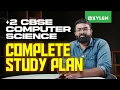 Plus Two CBSE Computer science Complete Study Plan Xylem 12 CBSE