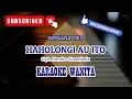 Download Lagu HAHOLONGI AU ITO - NIRWANA TRIO || KARAOKE WANITA