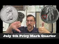 US Mint Announces Circulating Rare Coin - July 4th Privy Mark Quarter