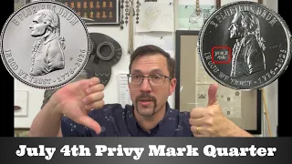 US Mint Announces Circulating Rare Coin - July 4th Privy Mark Quarter