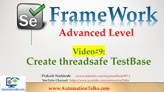 Selenium Framework - Advanced