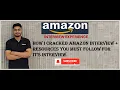 Amazon SDE Intern Interview Experience How Did I get an Internship at Amazon 2023 2024