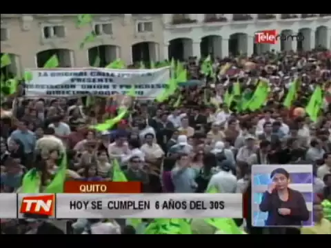Hoy se cumplen 6 años del 30S