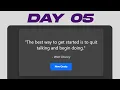 Random Quote Generator with JavaScript JavaScript Project Day 5