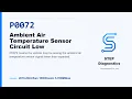 P0072 Ambient Air Temperature Sensor Circuit Low 2019-2024 Ram 1500Classic 5 7HEMIGas