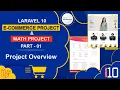 Laravel 10 E-Commerce Project And Math Project Overview