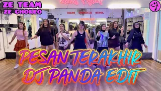 pesan terakhir lyodra dj panda edit zumba dance workout viral tiktok ze team balikpapan