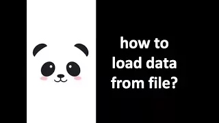 Pandas Tutorial Read data from File to Dataframe read - csv