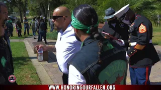 Angel Flight Funeral and Military Honors Marco A Barranco 21 USMC