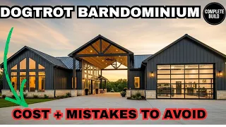 The Ultimate Dogtrot Barndominium With Garage Home Workshop Outdoor Living Under One Roof