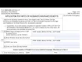 Form SSA-2 walkthrough Application for Wife s or Husband s Insurance Benefits