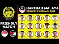 Download Lagu SENARAI 29 PEMAIN HARIMAU MALAYA PERLAWANAN ANTARABANGSA LAWAN SINGAPURA \u0026 PALESTIN SEPTEMBER 2025