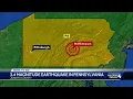 3 4 magnitude eart uake hits Mifflintown Pennsylvania