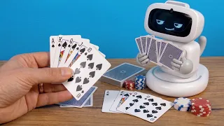 ¡El astuto robot AIBI me ganó en todos los juegos!
