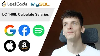 LeetCode 1468 Calculate Salaries SQL