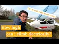 How to fly most efficiently with a FES powered electric glider