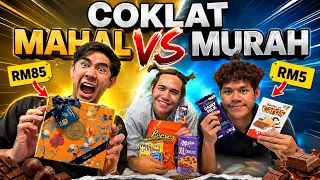AKU BELI SEMUA JENIS COKLAT MURAH VS MAHAL 😂