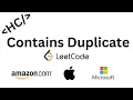 Contains Duplicate - Leetcode 217
