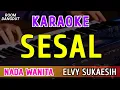 SESAL - KARAOKE NADA WANITA || ELVY SUKAESIH