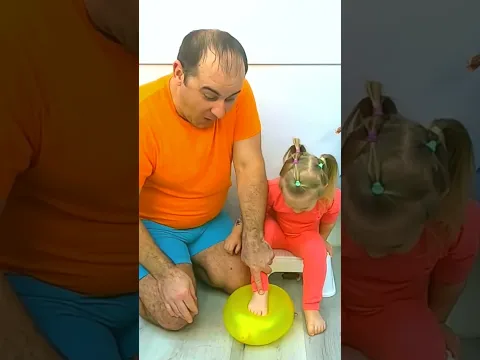 Cute baby and New socks🎈😘🥰🥳