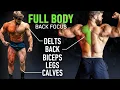 The Best Science-Based Full Body Workout BACK Focused