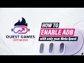 How to enable ADB with ONLY your Meta Quest No PC Needed No commentary