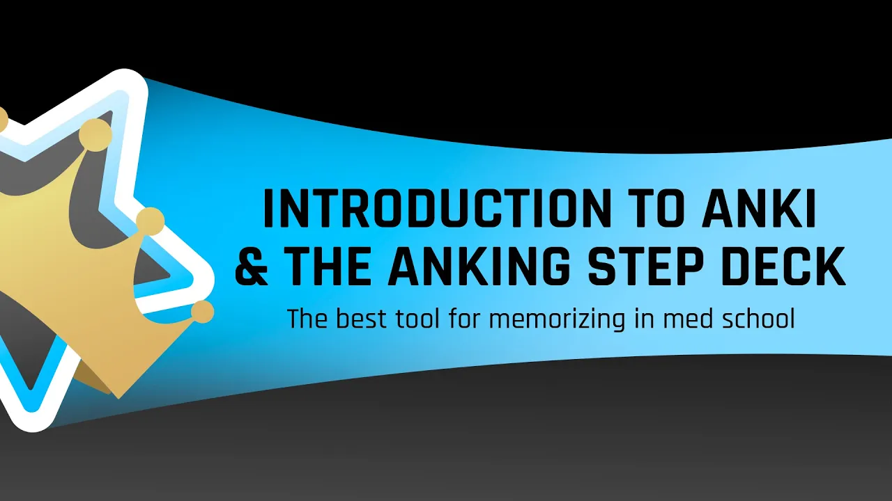 Outline Video Intro to Anki & The AnKing Step Deck & AnkiHub | Medical School Anki Beginner Tutorial | AnKing v12