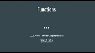 Introductory Python Programming - 04a