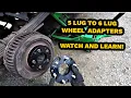 5 lug to 6 lug Wheel Adapters - HOW TO INSTALL