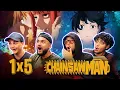 MAKIMA IS WAY TOO GOOD AT THIS BROTHERS watch Chainsaw Man 1x5 Gun Devil REACTION