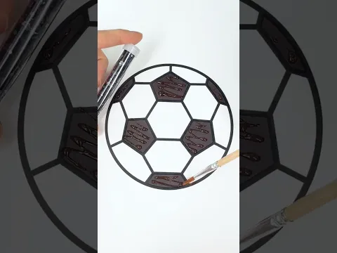 ✨⚽️✨#glitter #glitterart #colorfulcreativekids #art #fifaworldcup #shorts