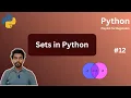 Sets in Python Explained in Python For Beginners