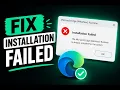 Fix - Installation Failed The Microsoft Edge Webview2 Runtime Is Already Installed For The System