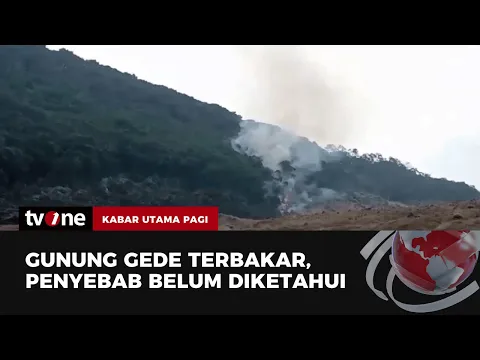 Situasi Terkini Kebakaran di Alun-alun Suryakencana Gunung Gede