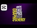 Typography Motion Graphics Animation in CapCut - CapCut Tutorial