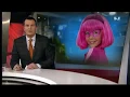 12 years old Chloe Lang in the role of Stephanie Tekur vid hlutverki Sollu Stirdu - LazyTown