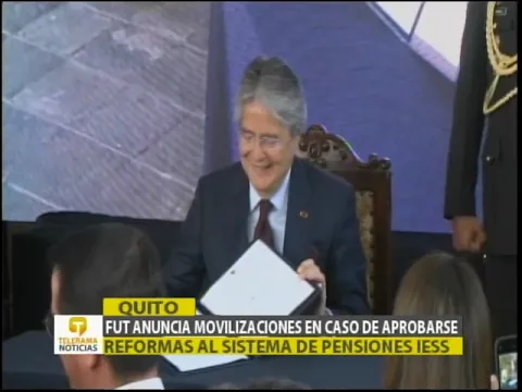 FUT anuncia movilizaciones en caso de aprobarse reformas al sistema de pensiones IESS