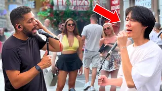 this asian singer shocks everyone ed sheeran perfect in italian 