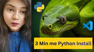 Python VS Code Setup in 3 Minutes Hindi 2026