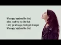 Like That - Bea Miller (lyrics)
