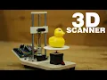 DIY Arduino based 3D scanning machine IR 3D scanner